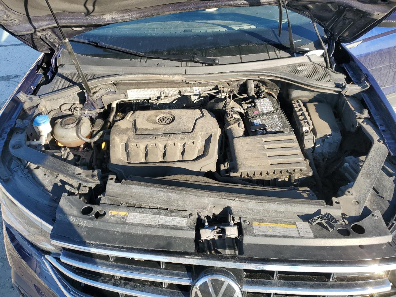 2022 VOLKSWAGEN TIGUAN SE VIN:3VV2B7AX7NM032814