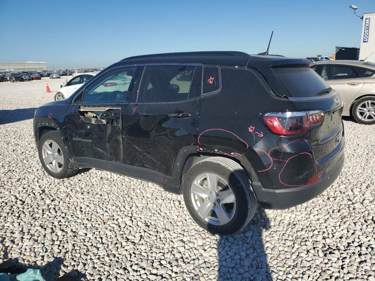 2022 JEEP COMPASS LATITUDE VIN:3C4NJCBBXNT106534
