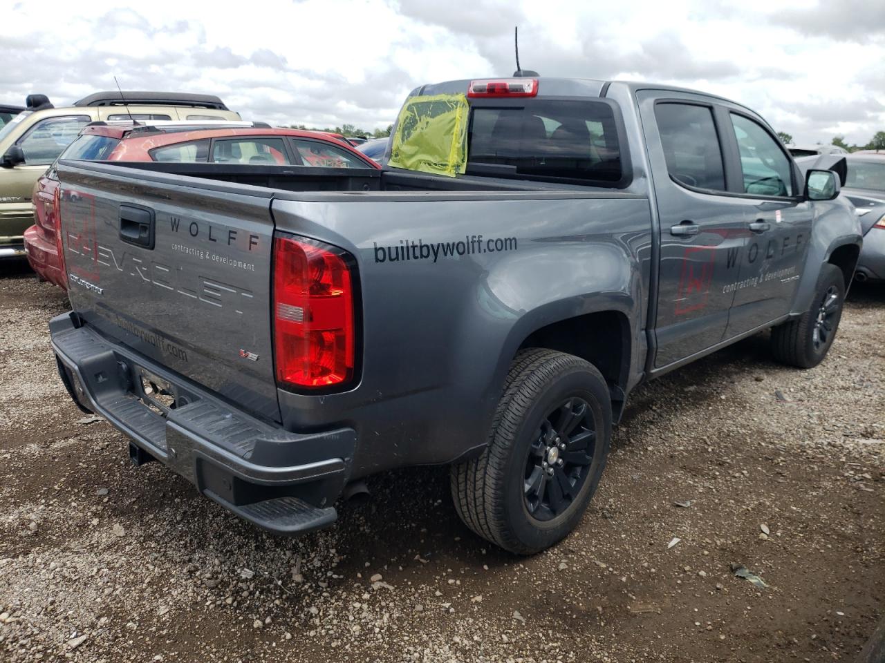 2022 CHEVROLET COLORADO LT VIN:1GCGTCEN8N1117855