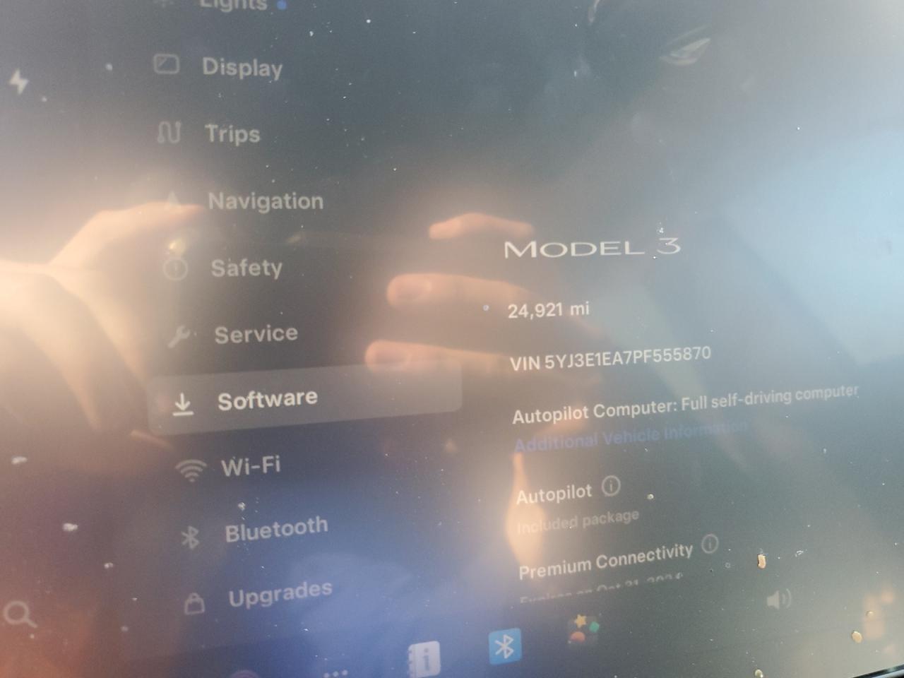 2023 TESLA MODEL 3  VIN:5YJ3E1EA7PF555870