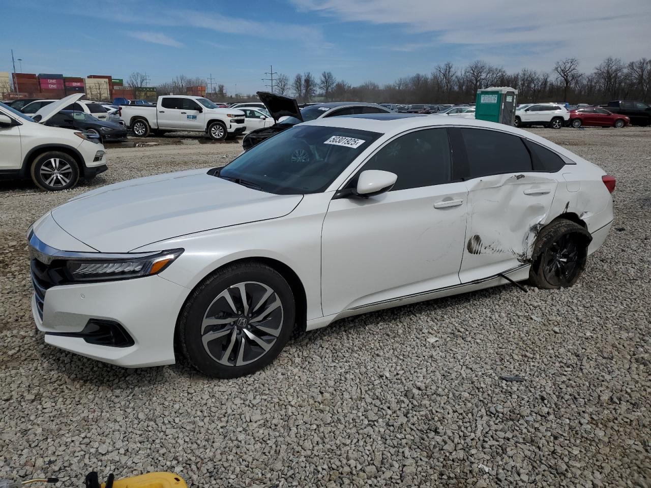 2022 HONDA ACCORD HYBRID EXL VIN:1HGCV3F53NA012651