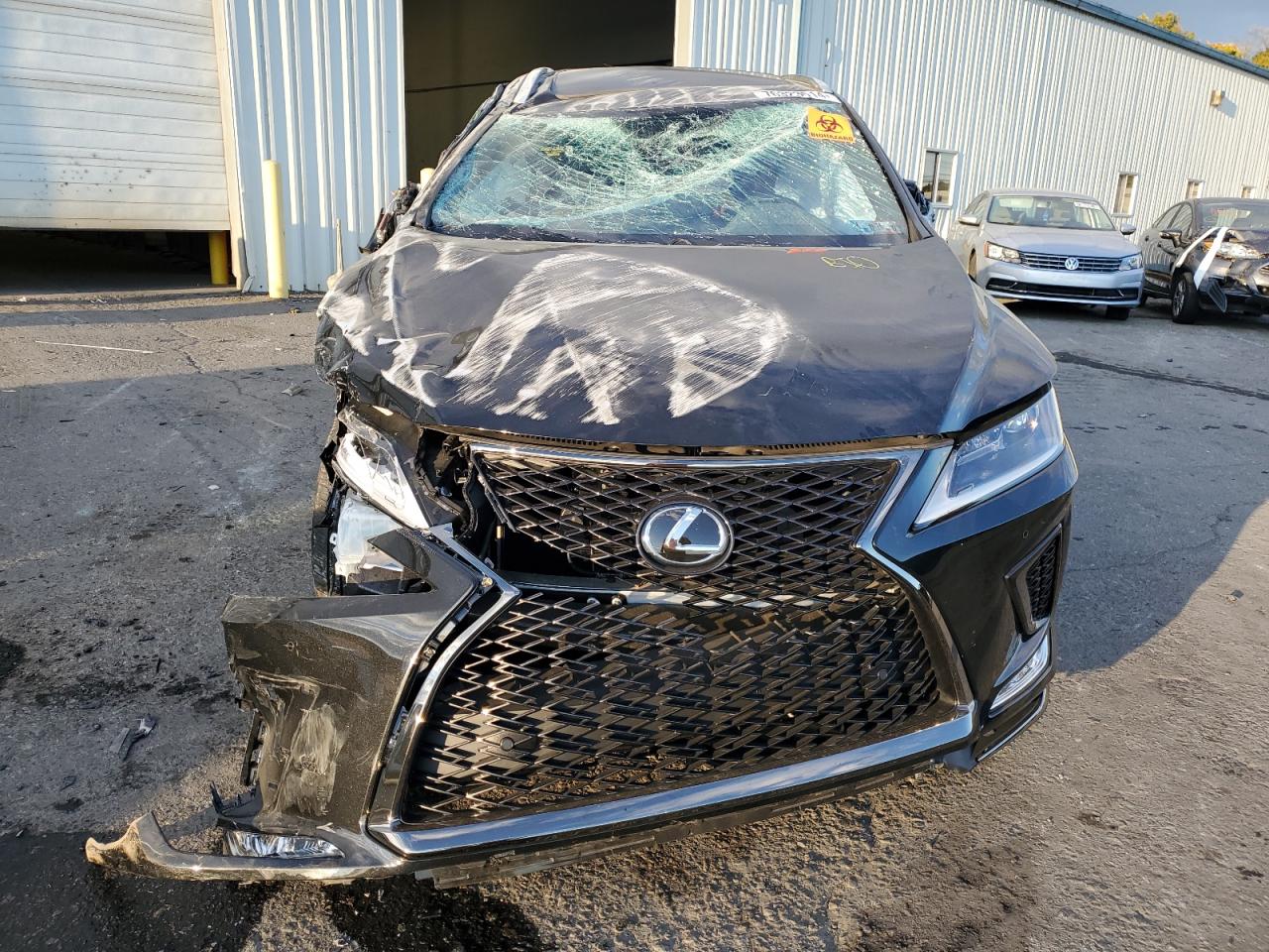 2022 LEXUS RX 350 F SPORT VIN:2T2SZMDA1NC365935
