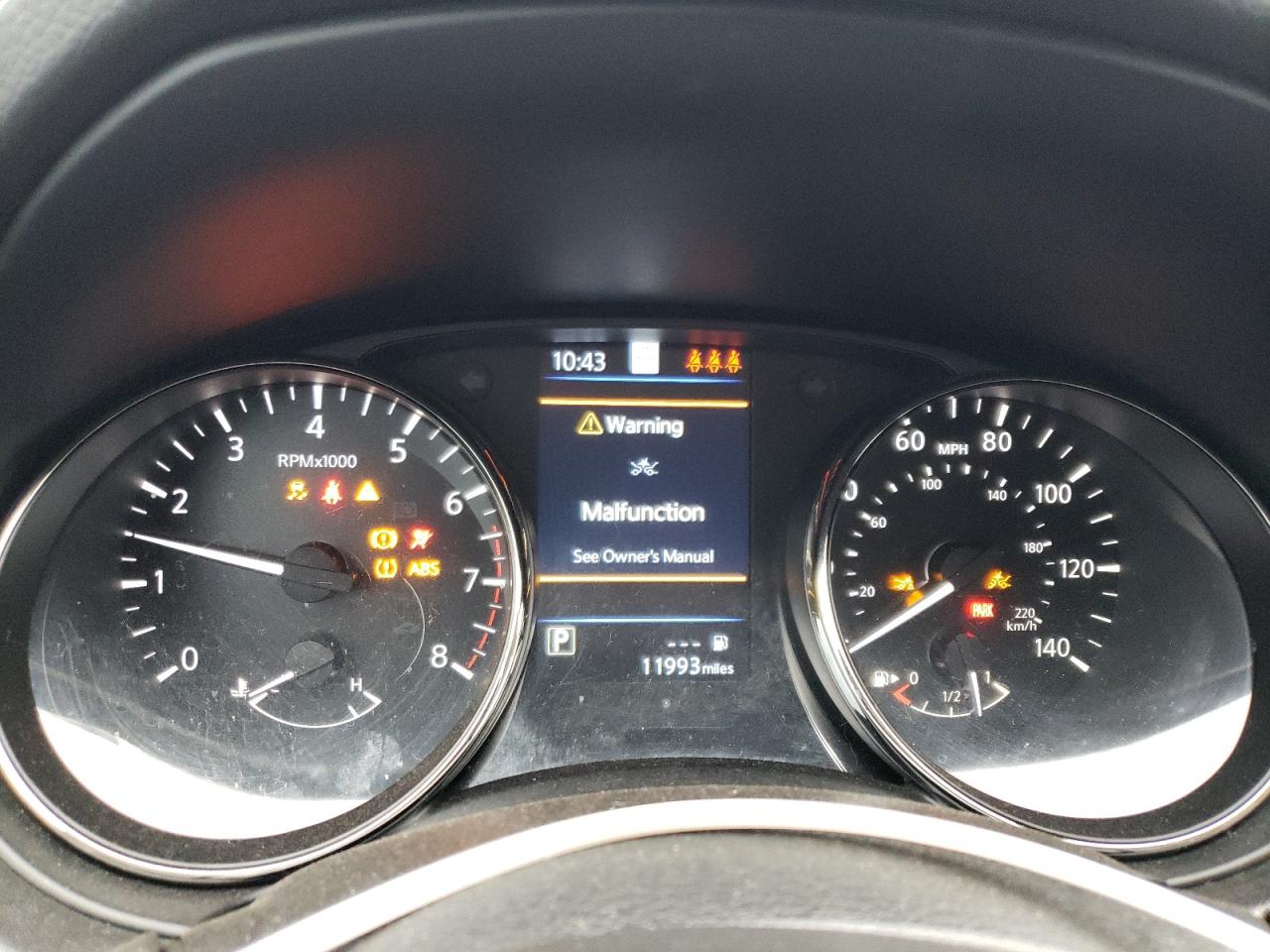 2022 NISSAN ROGUE SPORT SL VIN:JN1BJ1CW4NW499615