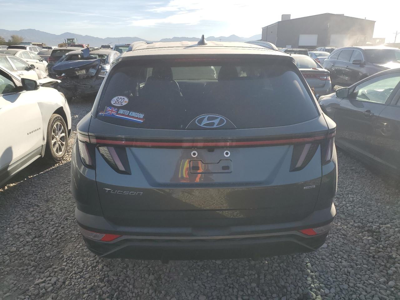 2022 HYUNDAI TUCSON SEL VIN:5NMJCCAE8NH009396