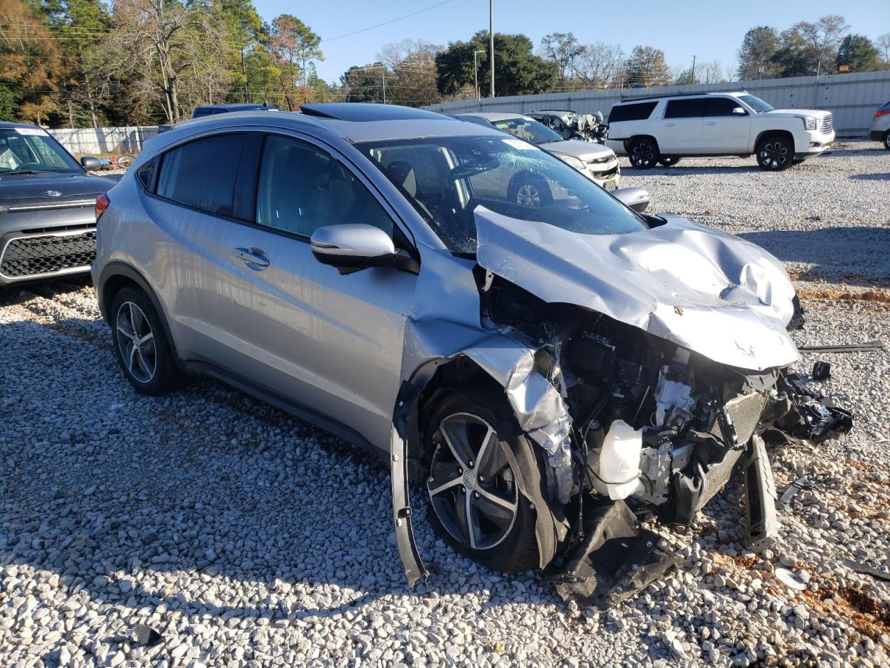 2022 HONDA HR-V EX VIN:3CZRU5H58NM727555