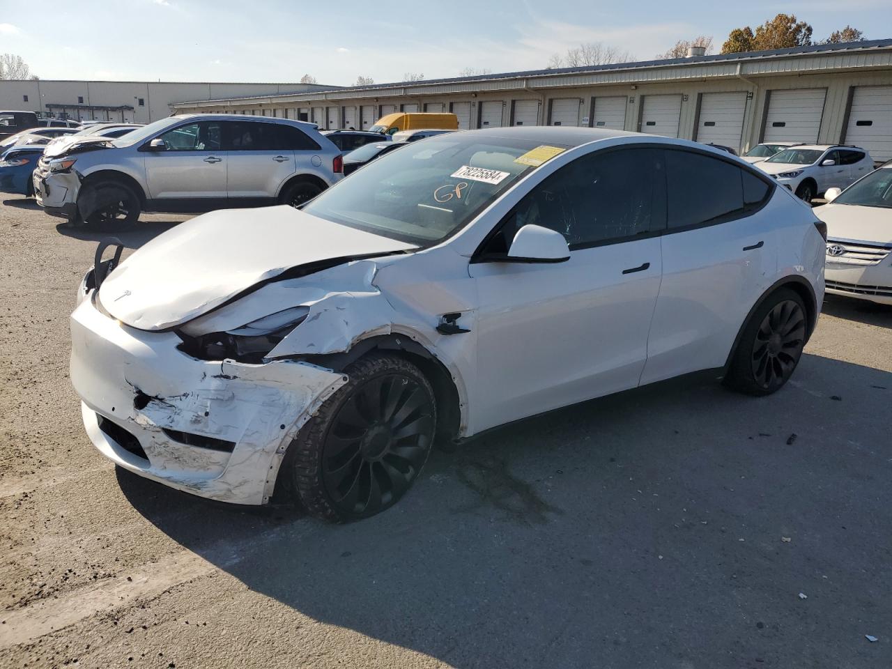 2022 TESLA MODEL Y  VIN:7SAYGDEF5NF313270