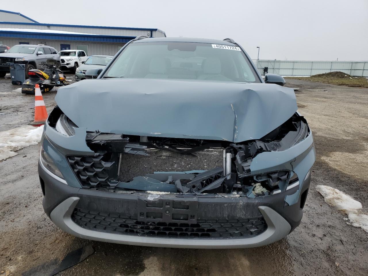 2022 HYUNDAI KONA SEL VIN:KM8K3CAB4NU841686