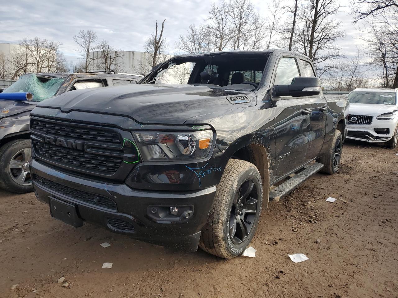 2022 RAM 1500 BIG HORN/LONE STAR VIN:1C6RRFBG4NN351585