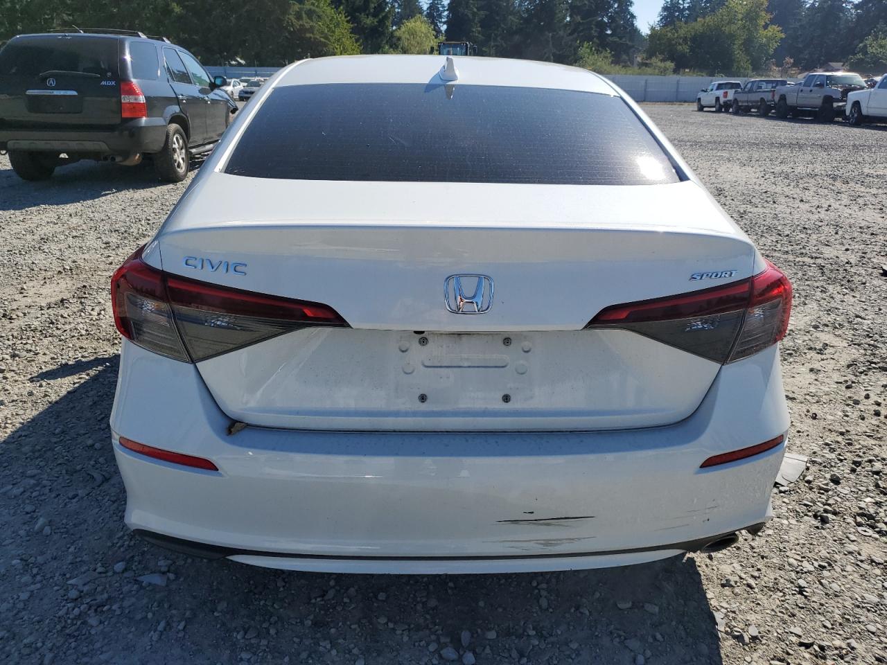 2022 HONDA CIVIC SPORT VIN:2HGFE2F58NH598952