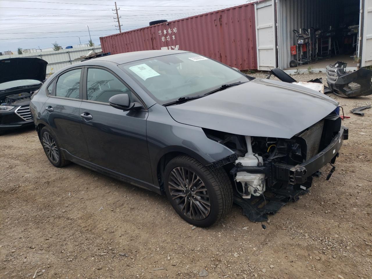 2022 KIA FORTE GT LINE VIN:3KPF54AD9NE450717