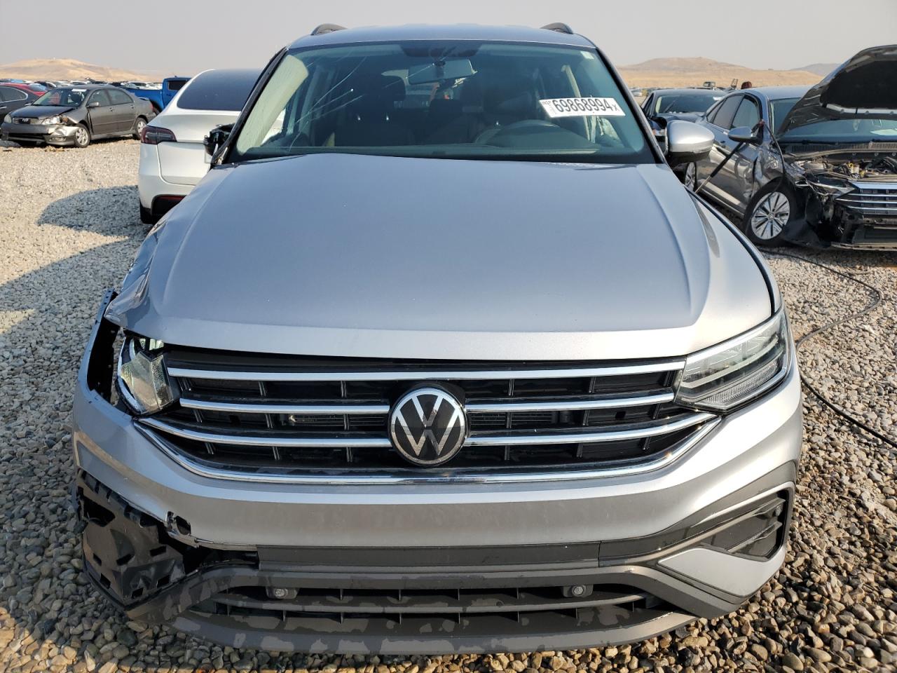 2022 VOLKSWAGEN TIGUAN S VIN:3VV0B7AX1NM040690