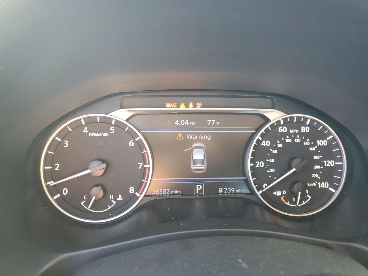 2022 NISSAN ALTIMA SV VIN:1N4BL4DV5NN313798