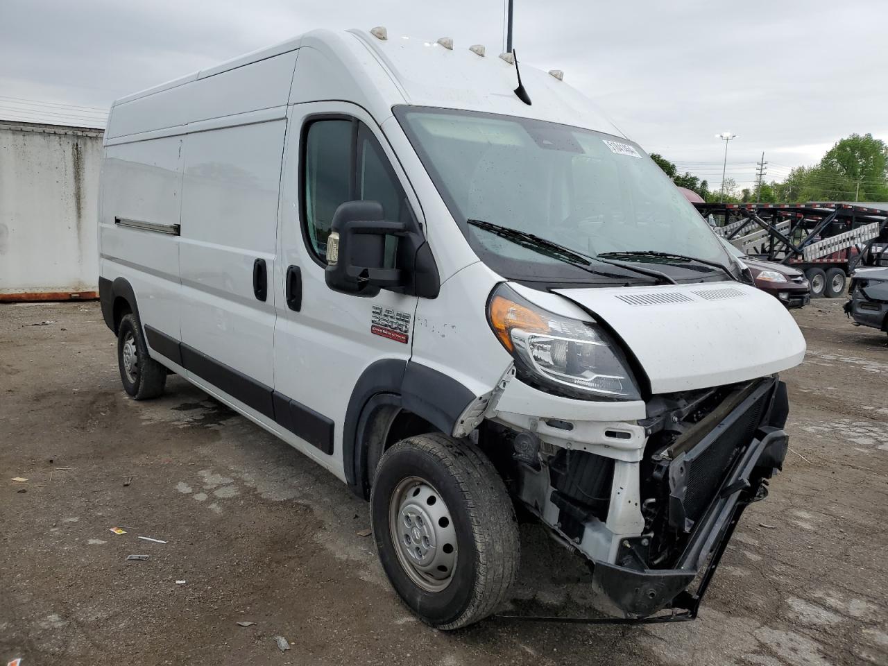 2022 RAM PROMASTER 2500 2500 HIGH VIN:3C6LRVDG6NE133729