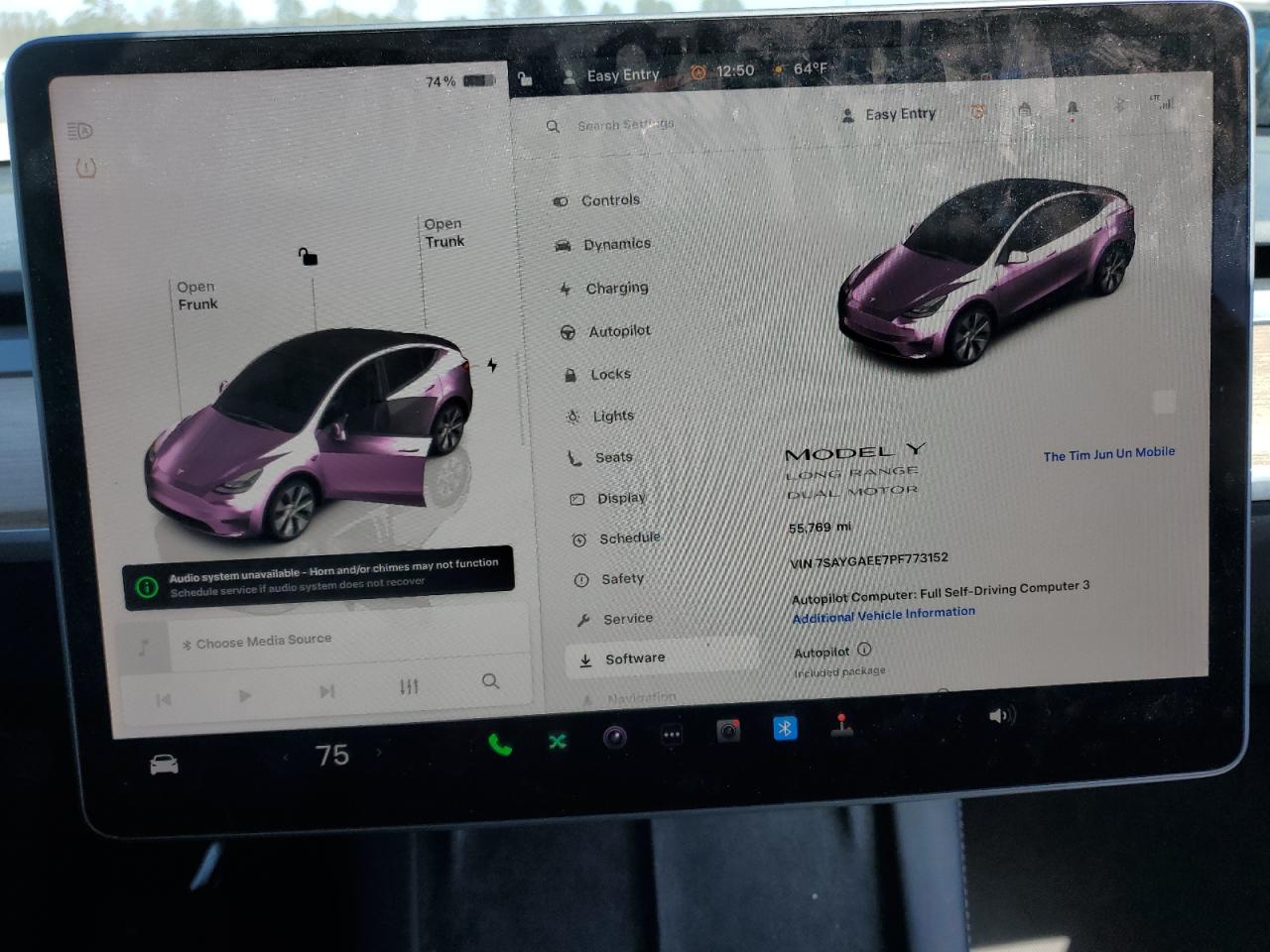 2023 TESLA MODEL Y  VIN:7SAYGAEE7PF773152