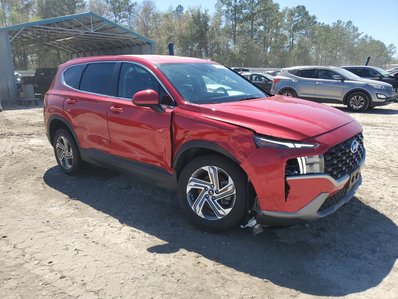 2022 HYUNDAI SANTA FE SE VIN:5NMS1DAJ3NH443755