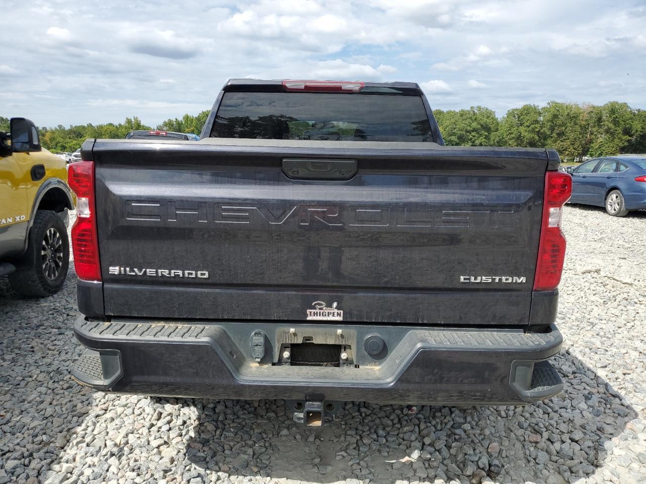 2022 CHEVROLET SILVERADO K1500 CUSTOM VIN:1GCPDBEK8NZ610806