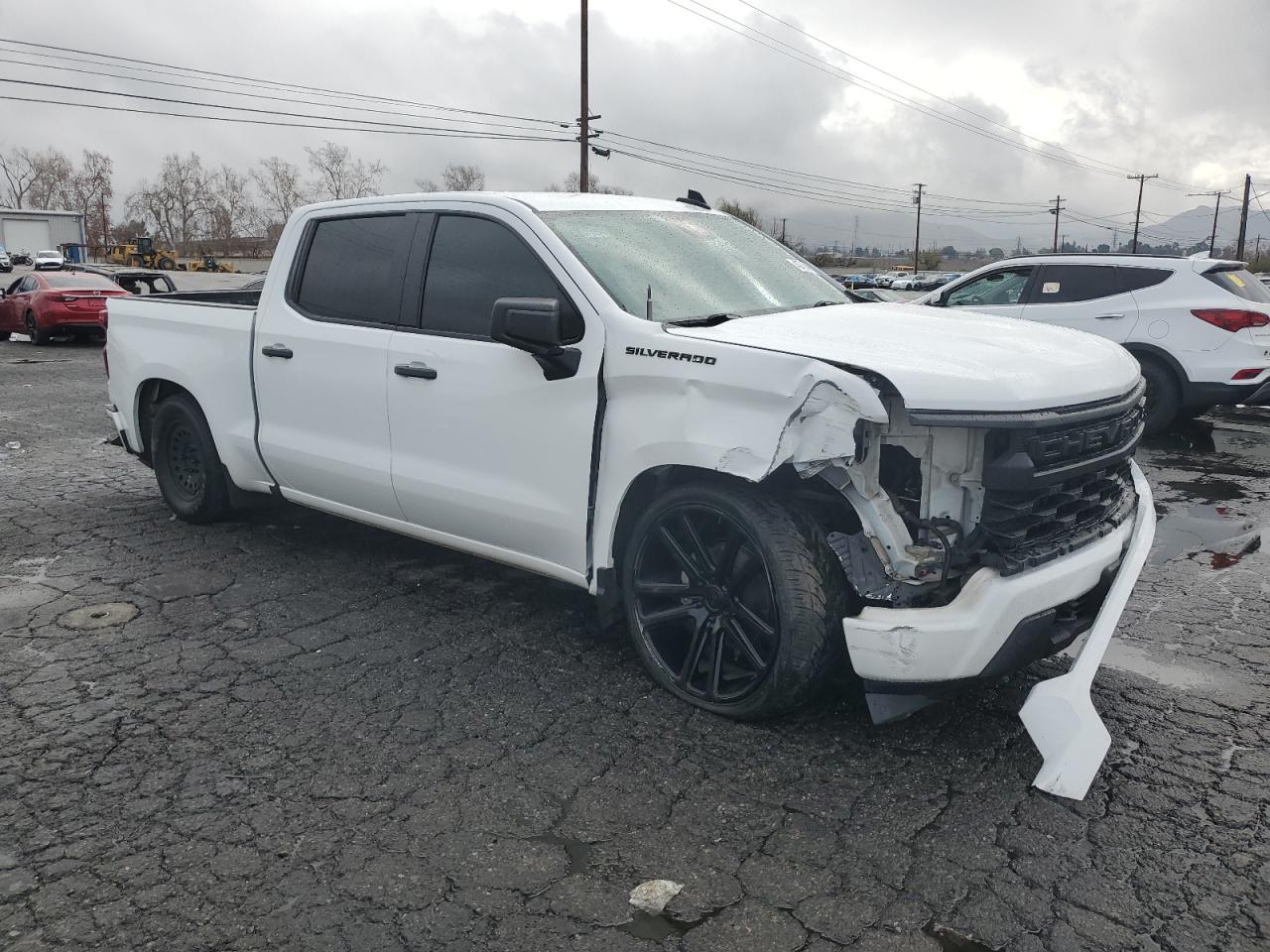 2022 CHEVROLET SILVERADO C1500 CUSTOM VIN:3GCPABEK8NG519057