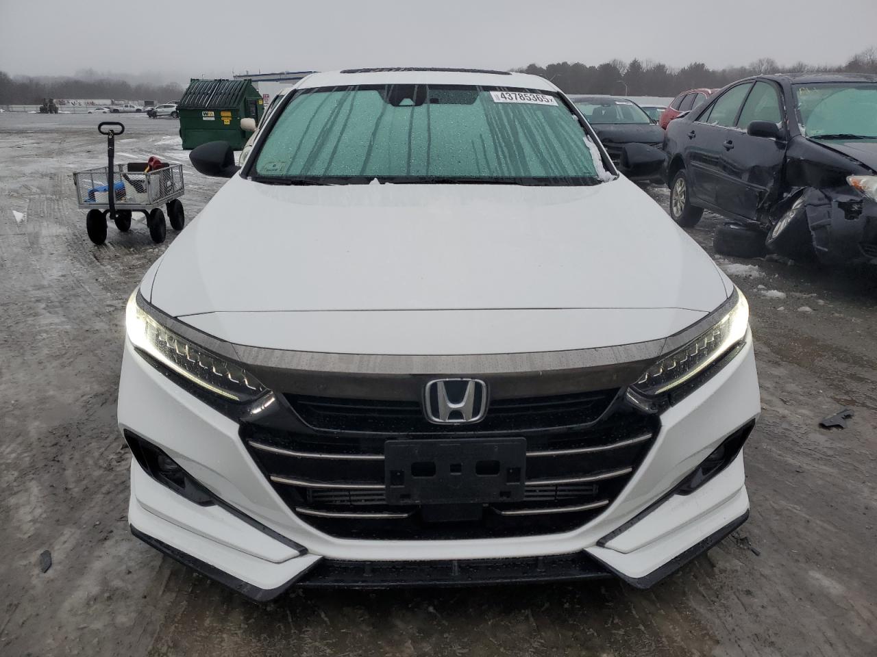 2022 HONDA ACCORD SPORT VIN:1HGCV2F35NA009727