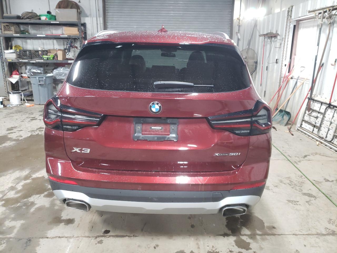 2022 BMW X3 XDRIVE30I VIN:5UX53DP01N9L32072