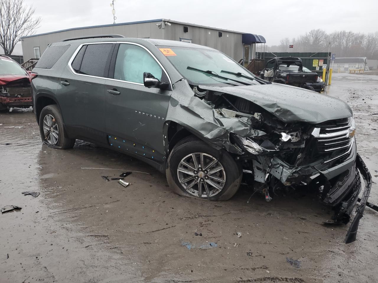 2022 CHEVROLET TRAVERSE LT VIN:1GNEVHKW4NJ177926