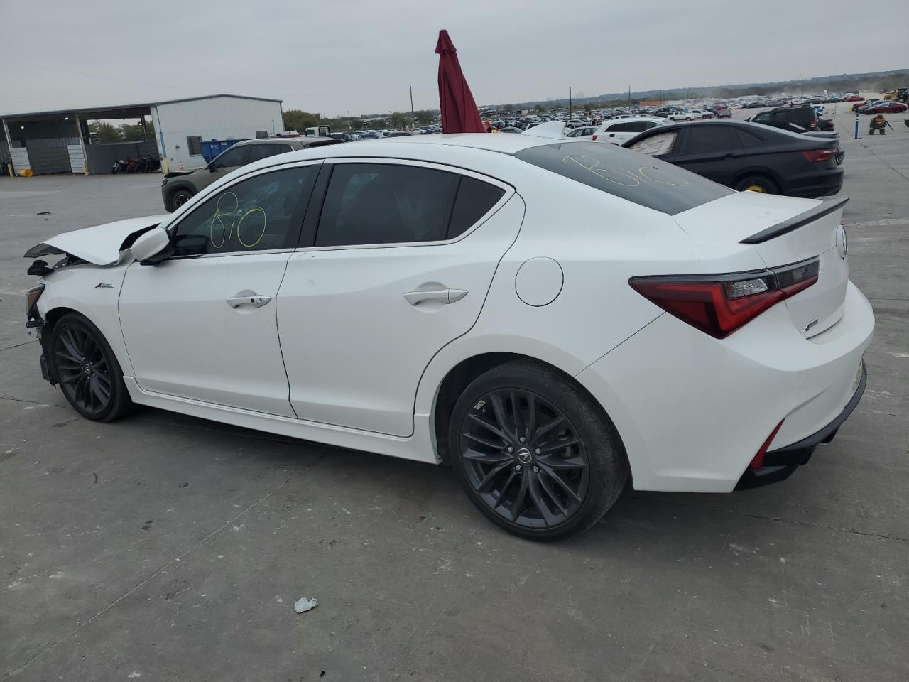 2022 ACURA ILX PREMIUM A-SPEC VIN:19UDE2F87NA001029