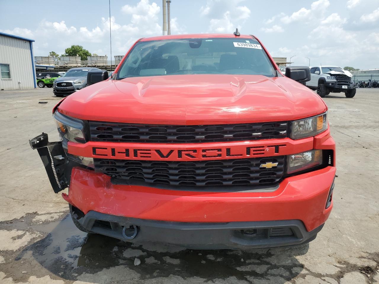 2022 CHEVROLET SILVERADO LTD K1500 CUSTOM VIN:3GCPYBEK0NG165501