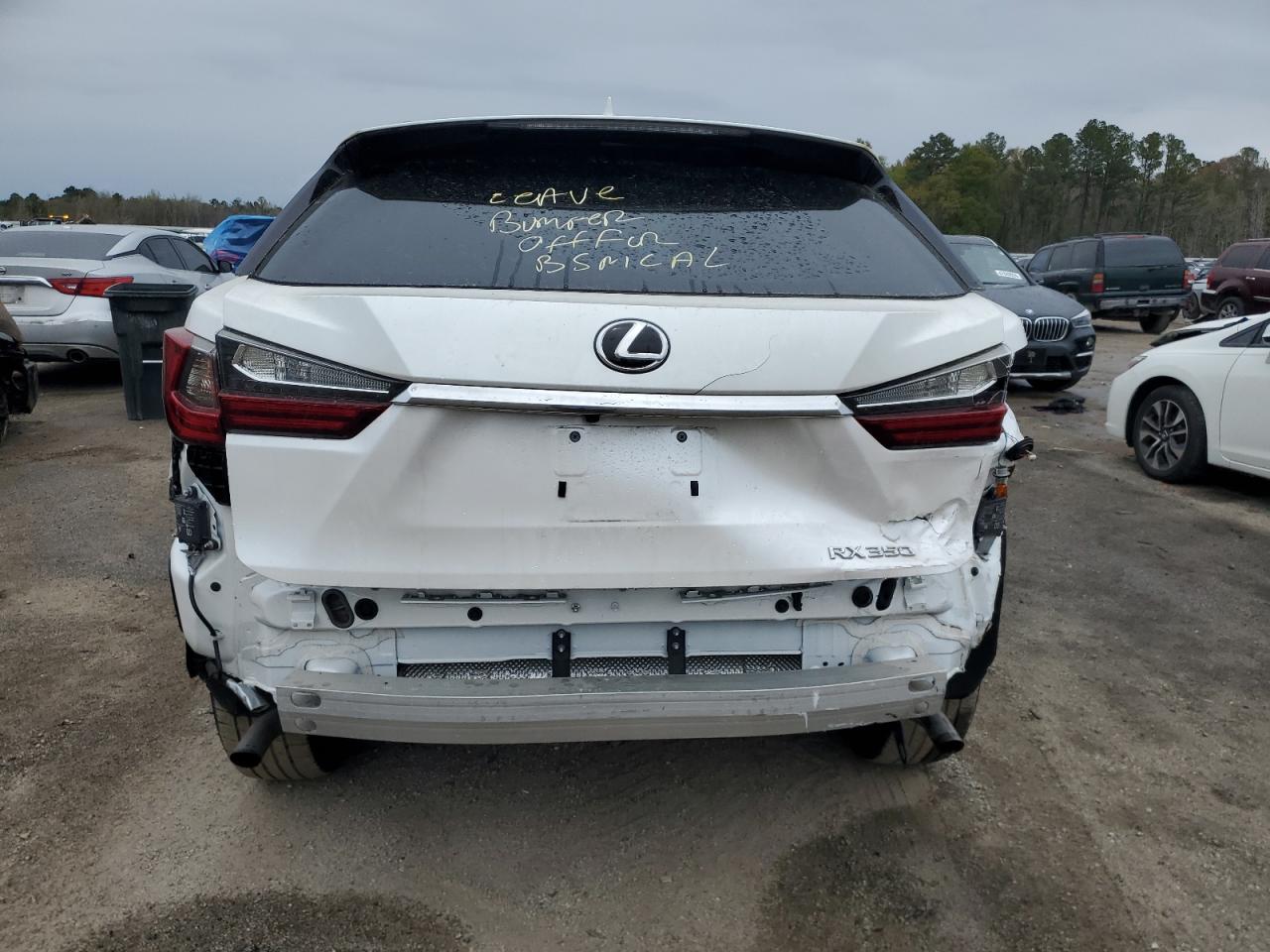 2022 LEXUS RX 350 VIN:2T2HZMAA7NC259746