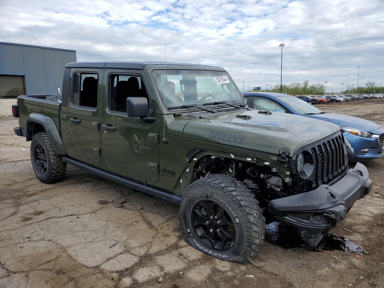 2022 JEEP GLADIATOR SPORT VIN:1C6HJTAG8NL155700