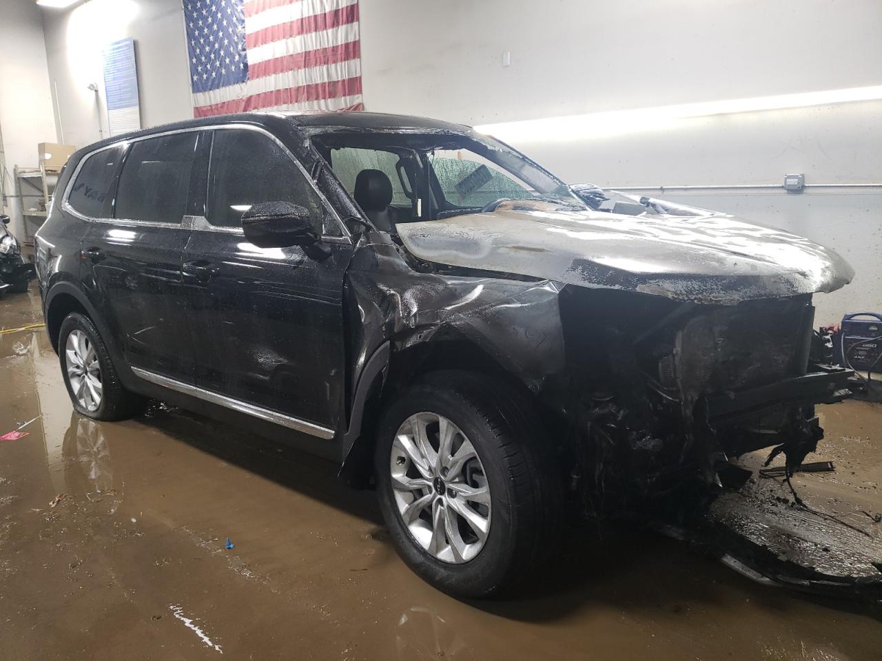 2022 KIA TELLURIDE LX VIN:5XYP24HC8NG285806