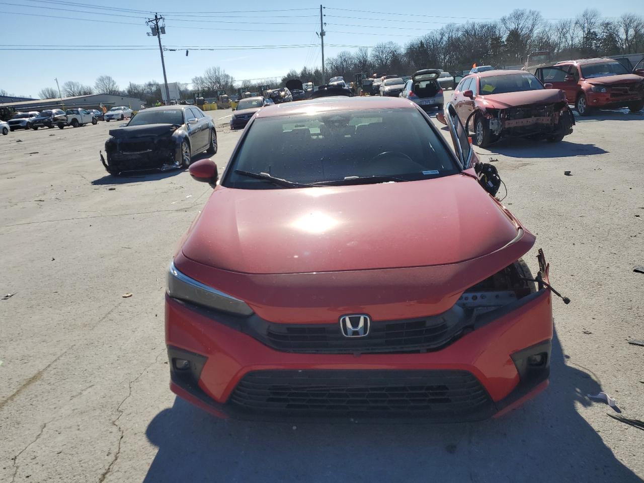 2022 HONDA CIVIC TOURING VIN:2HGFE1F92NH302658