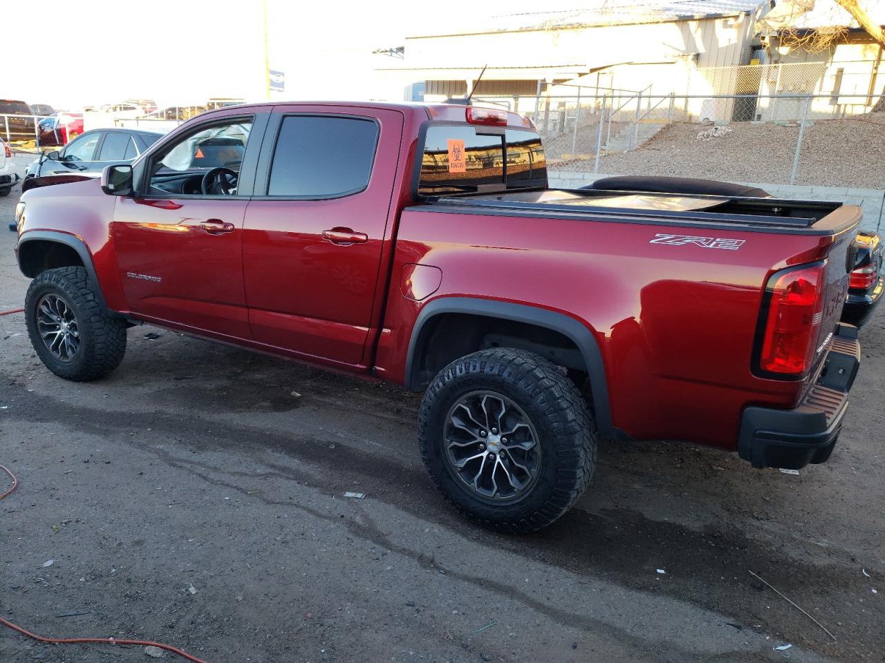 2022 CHEVROLET COLORADO ZR2 VIN:1GCGTEEN3N1116446