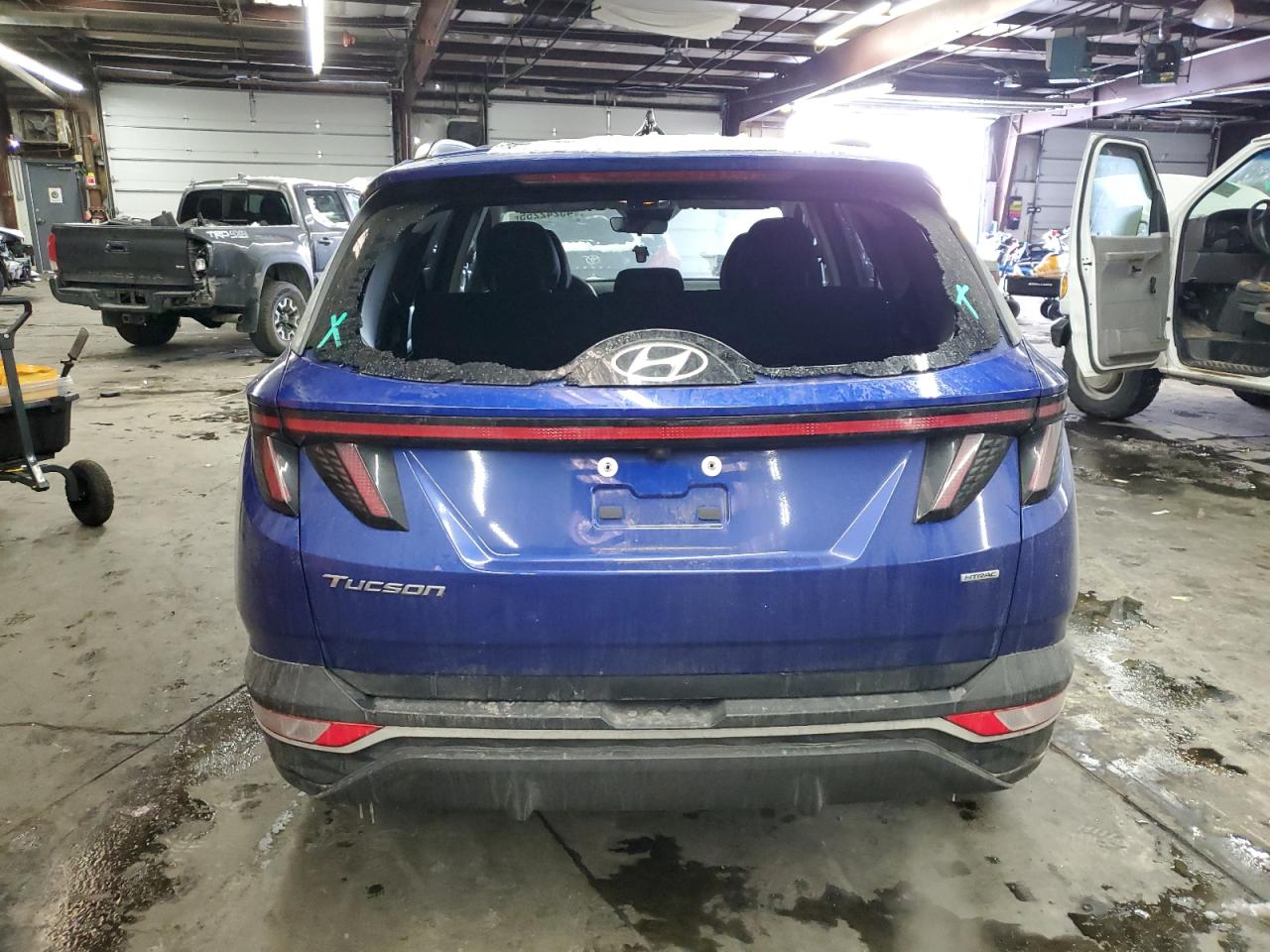2022 HYUNDAI TUCSON SEL VIN:5NMJBCAE0NH033663