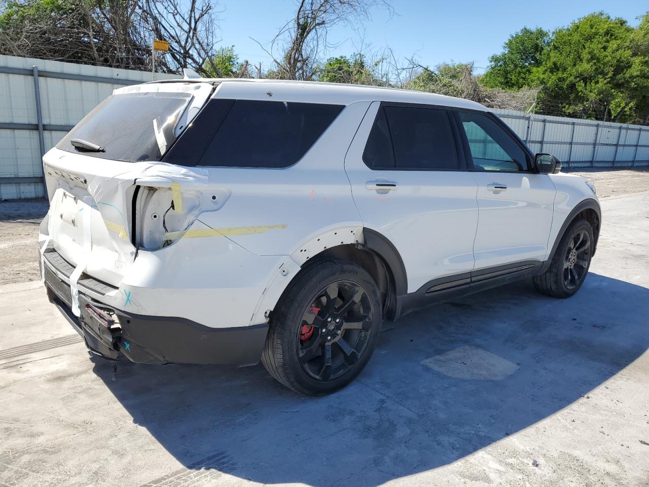 2022 FORD EXPLORER ST VIN:1FM5K8GCXNGA13301