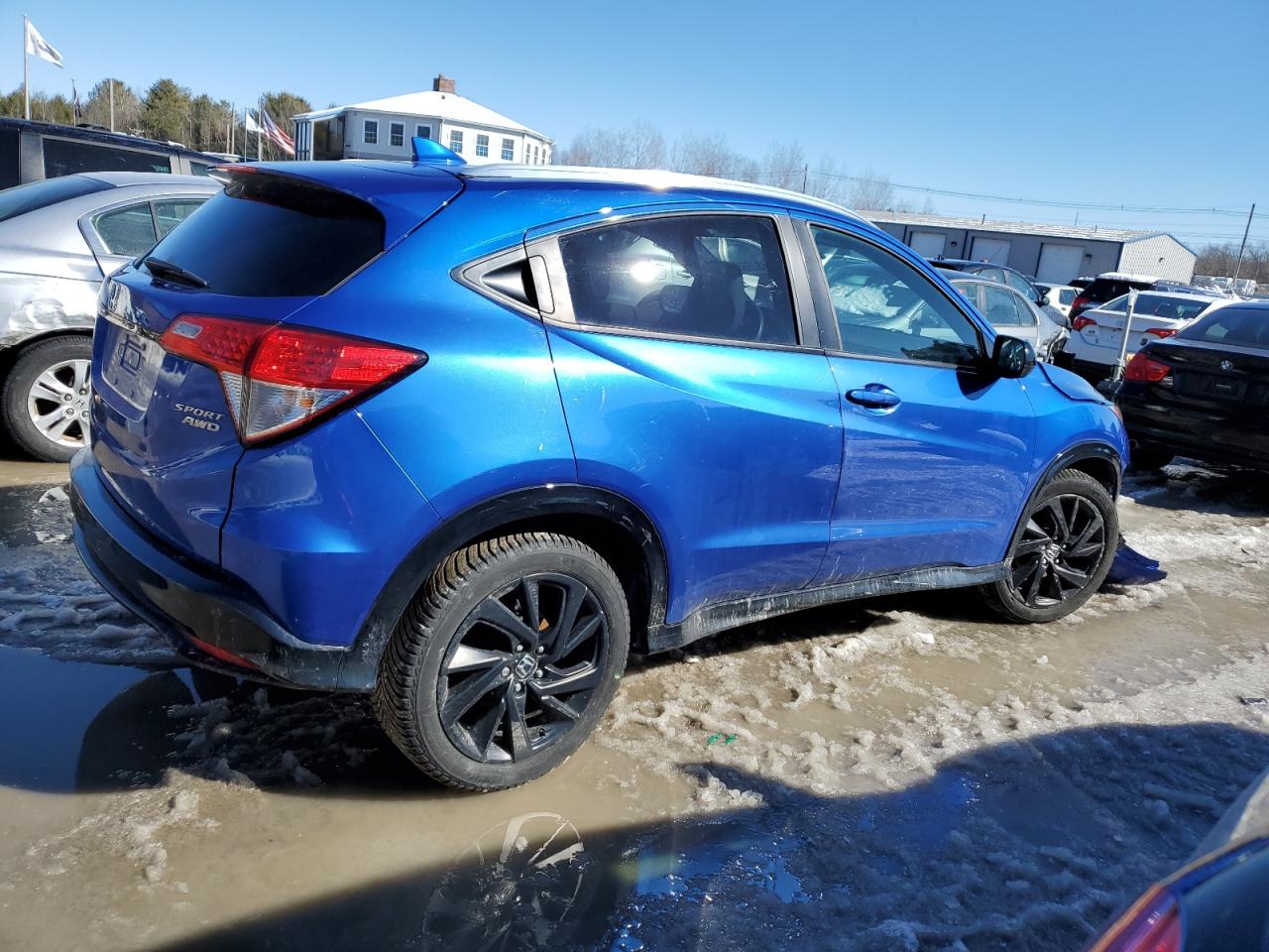 2022 HONDA HR-V SPORT VIN:3CZRU6H12NM710429