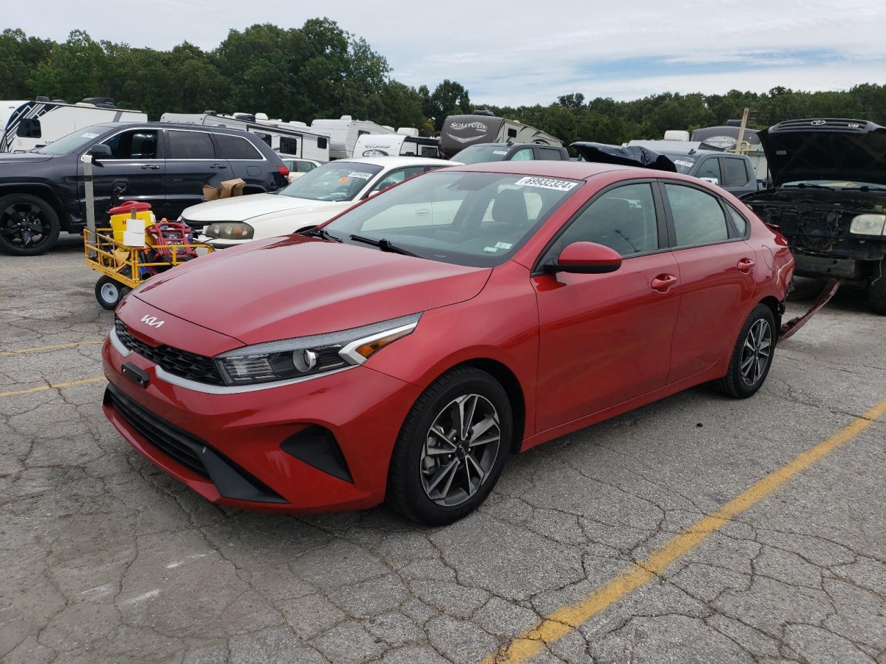 2022 KIA FORTE FE VIN:3KPF24AD1NE451854