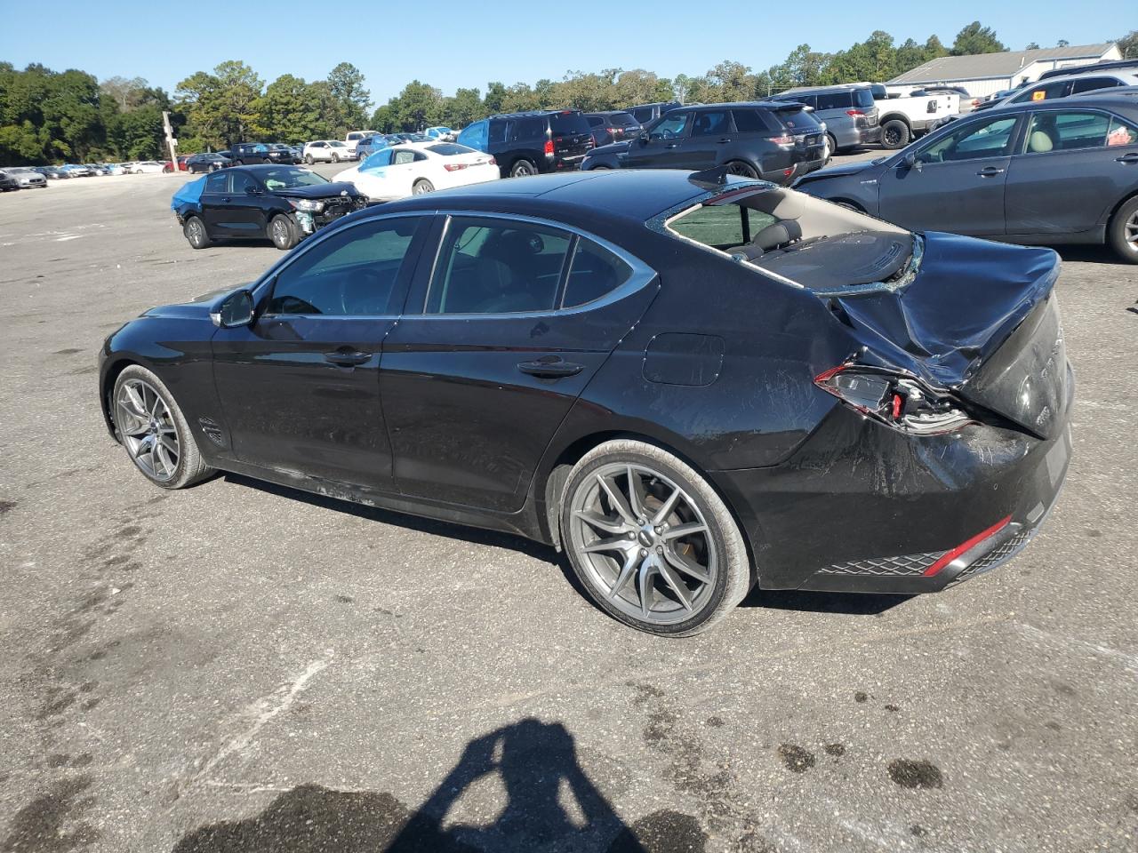 2022 GENESIS G70 BASE VIN:KMTG34TA5NU090183