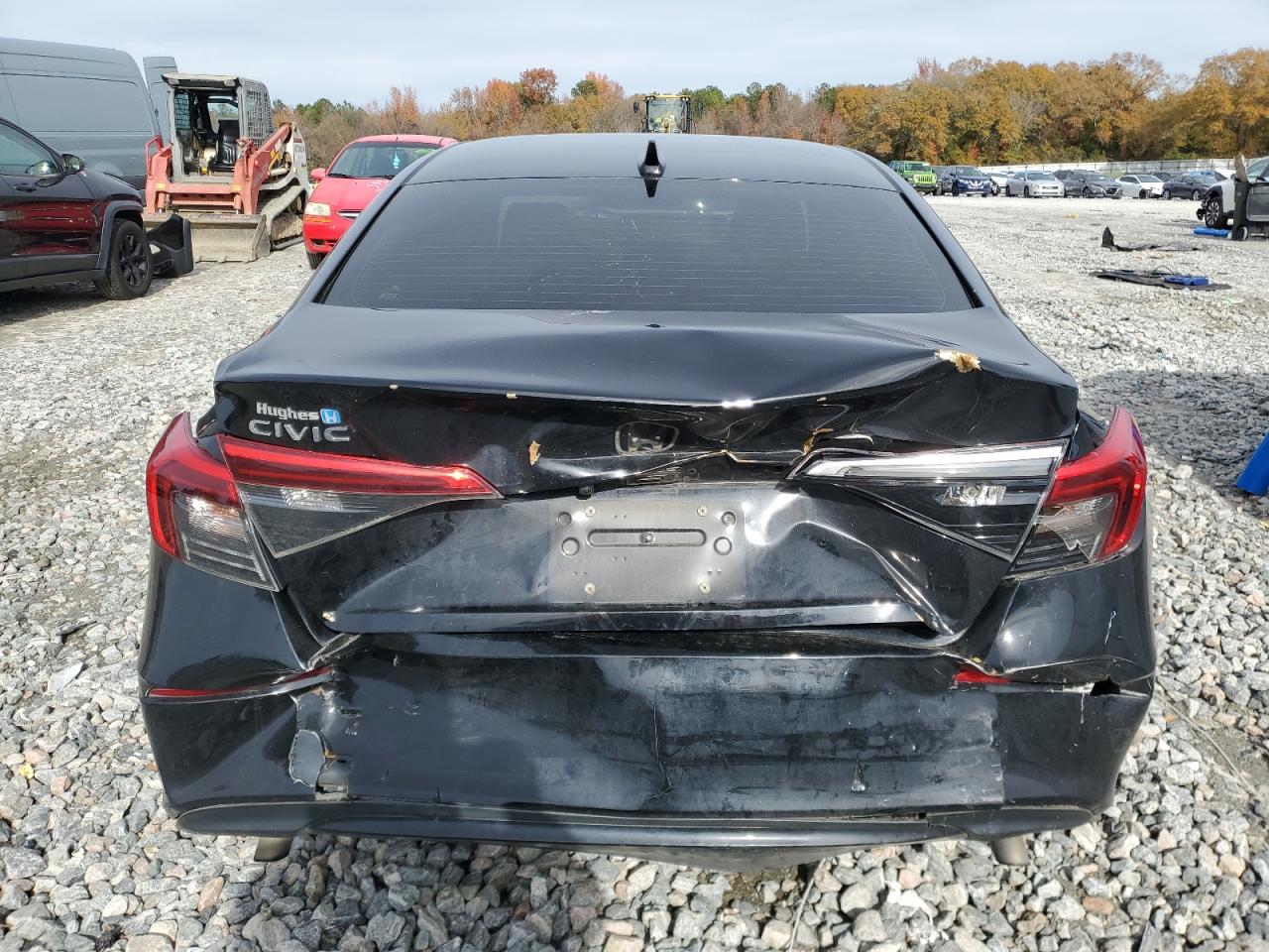 2022 HONDA CIVIC EX VIN:JHMFE1F79NX003966