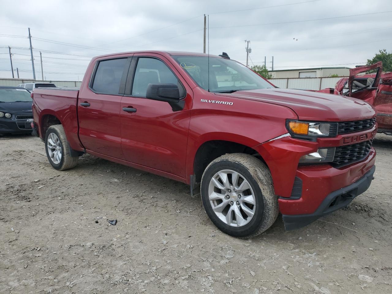 2022 CHEVROLET SILVERADO LTD C1500 CUSTOM VIN:3GCPWBEK2NG132411