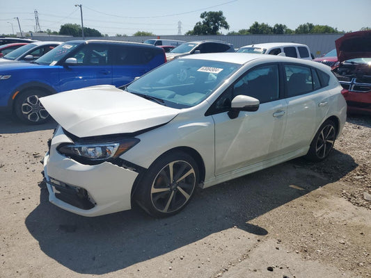 2022 SUBARU IMPREZA SPORT VIN:4S3GTAJ60N1714307