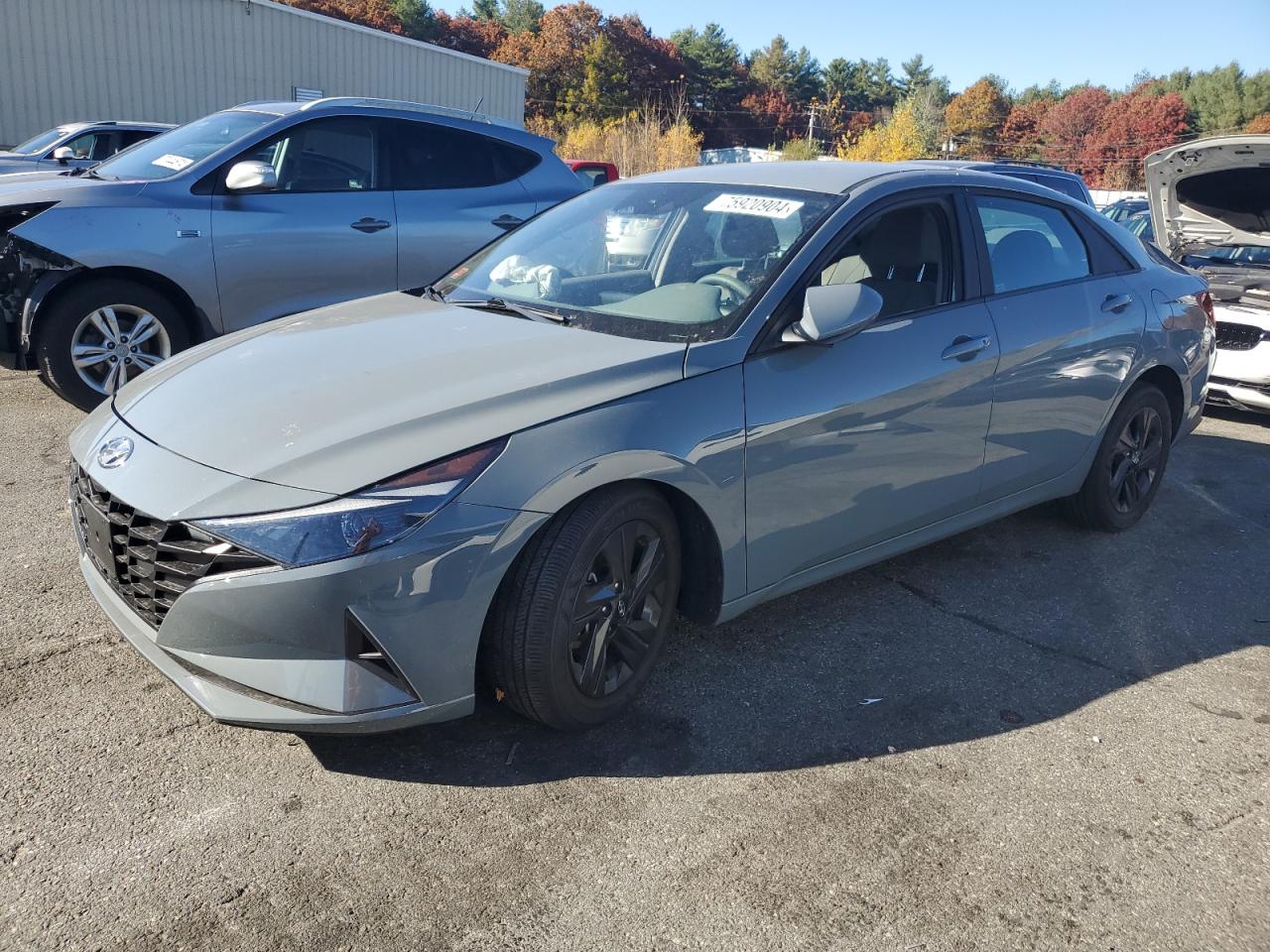 2022 HYUNDAI ELANTRA SEL VIN:KMHLM4AG2NU358099