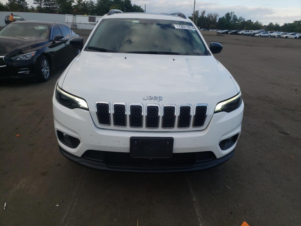 2022 JEEP CHEROKEE LATITUDE LUX VIN:1C4PJMMX5ND502285