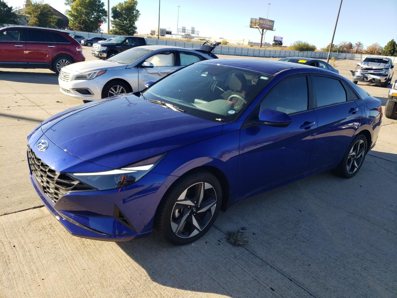 2023 HYUNDAI ELANTRA SEL VIN:KMHLS4AG3PU596004