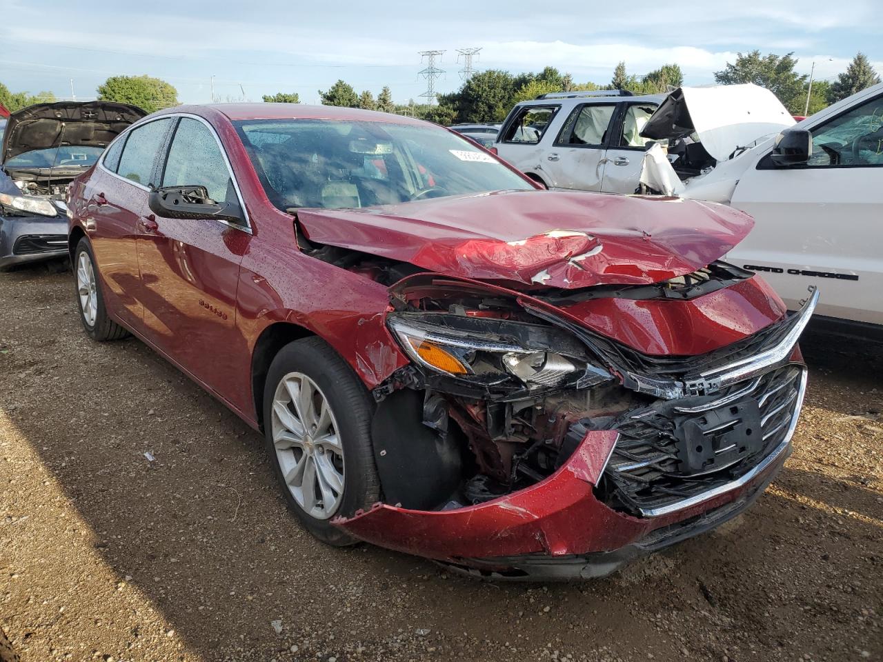 2022 CHEVROLET MALIBU LT VIN:1G1ZD5ST3NF160242