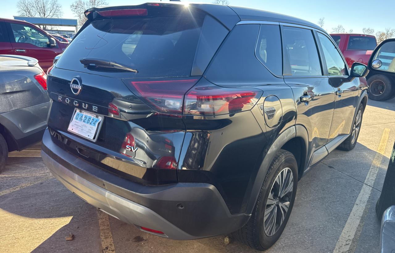 2022 NISSAN ROGUE SV VIN:5N1BT3BA4NC693339