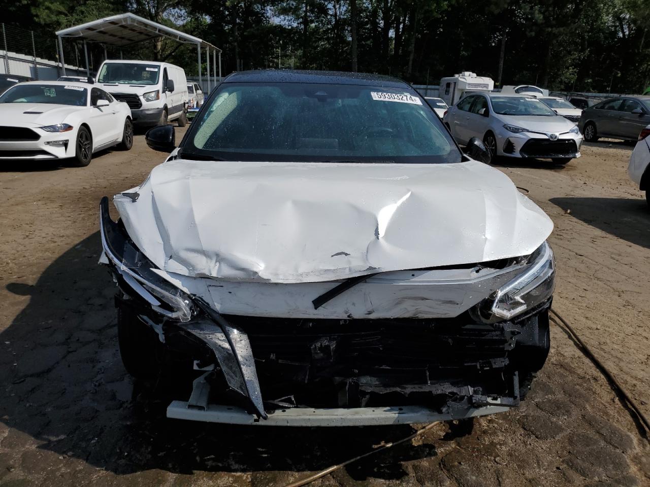 2022 NISSAN SENTRA SR VIN:3N1AB8DV7NY253304