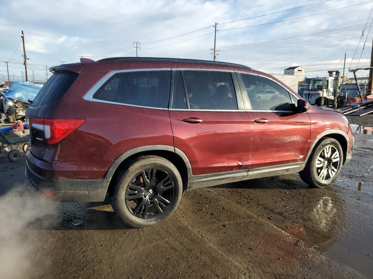2022 HONDA PILOT SE VIN:5FNYF5H20NB021685