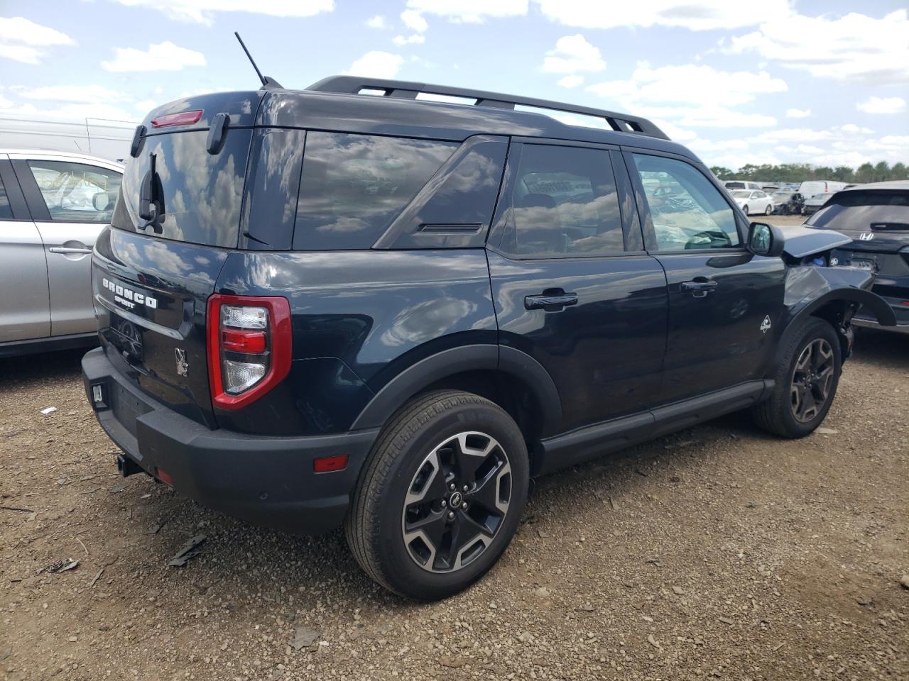 2022 FORD BRONCO SPORT OUTER BANKS VIN:3FMCR9C67NRD37968