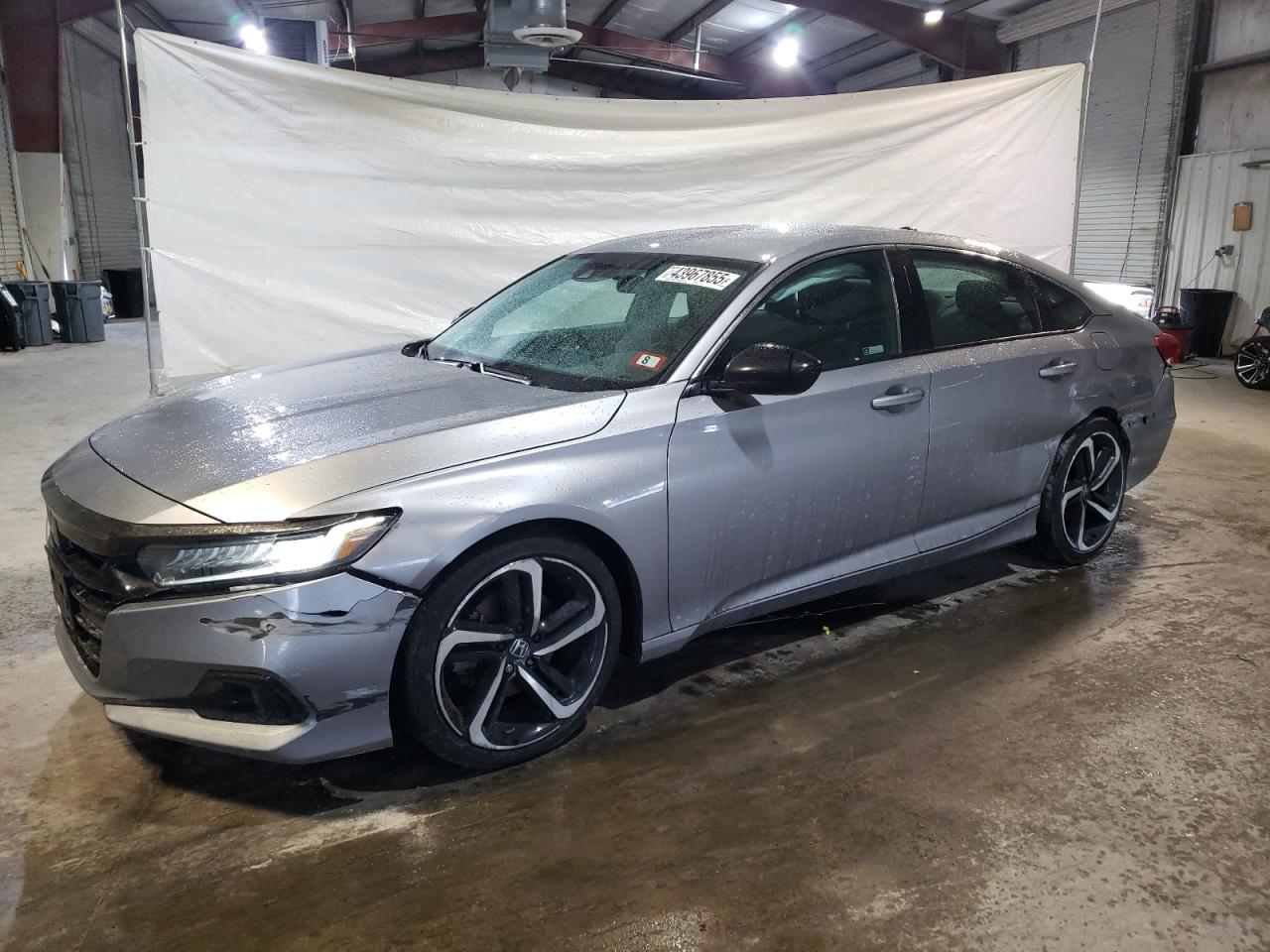 2022 HONDA ACCORD SPORT VIN:1HGCV1F31NA022985