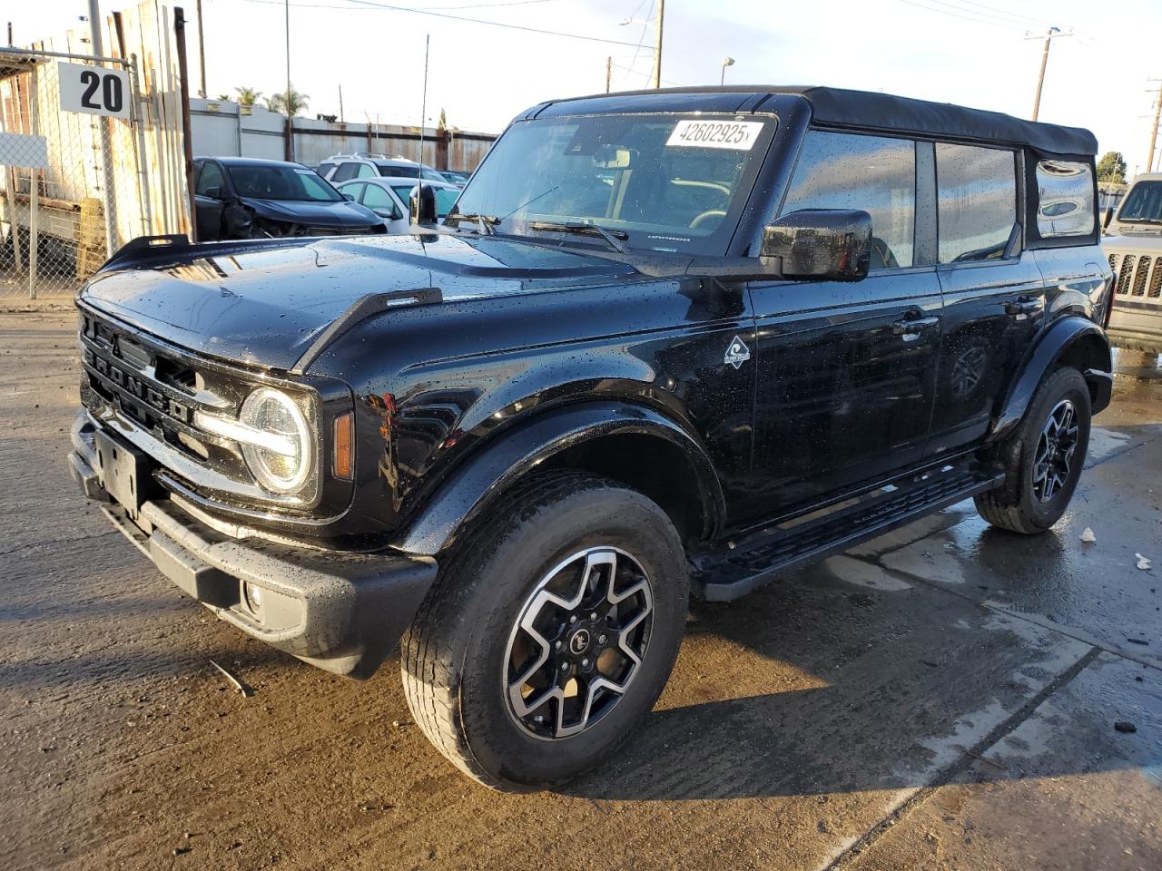 2023 FORD BRONCO BASE VIN:1FMDE5BH9PLB30737