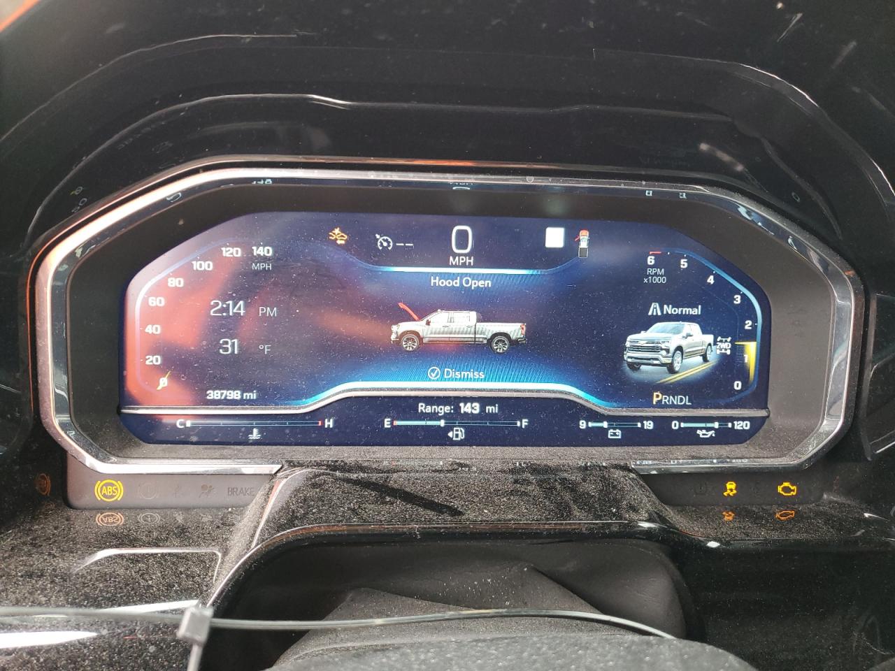 2023 CHEVROLET SILVERADO K1500 LT-L VIN:3GCPDKEK0PG230670